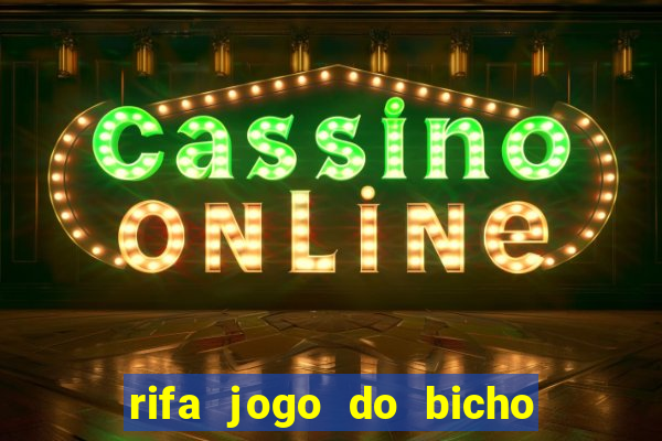 rifa jogo do bicho para imprimir